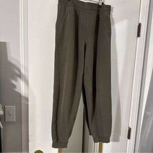 lululemon athletica Olive green / dark green Jogger Scuba Pants Sweatpants